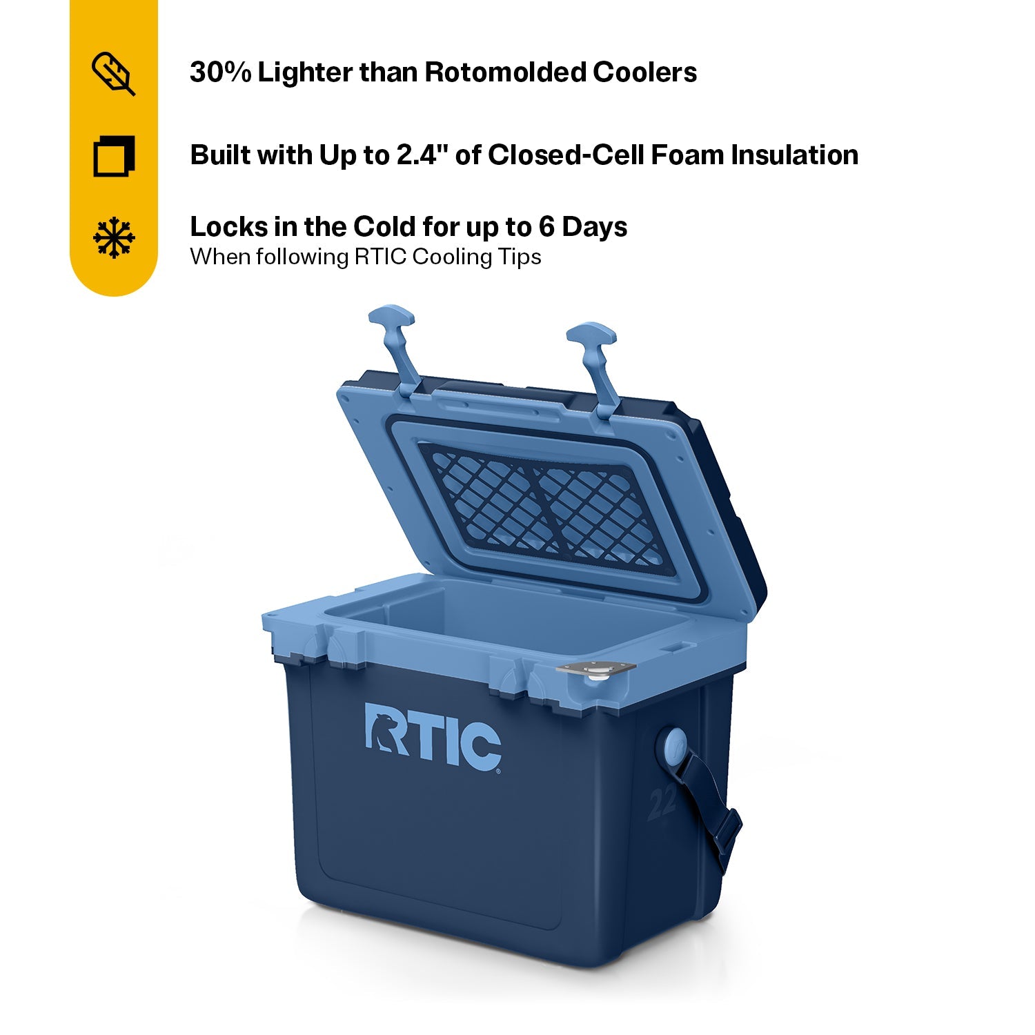 22 QT Ultra-Light Cooler (KBGL)