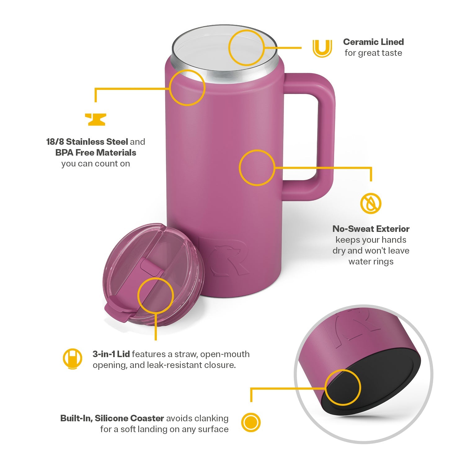 64oz Road Trip Tumbler (367C)