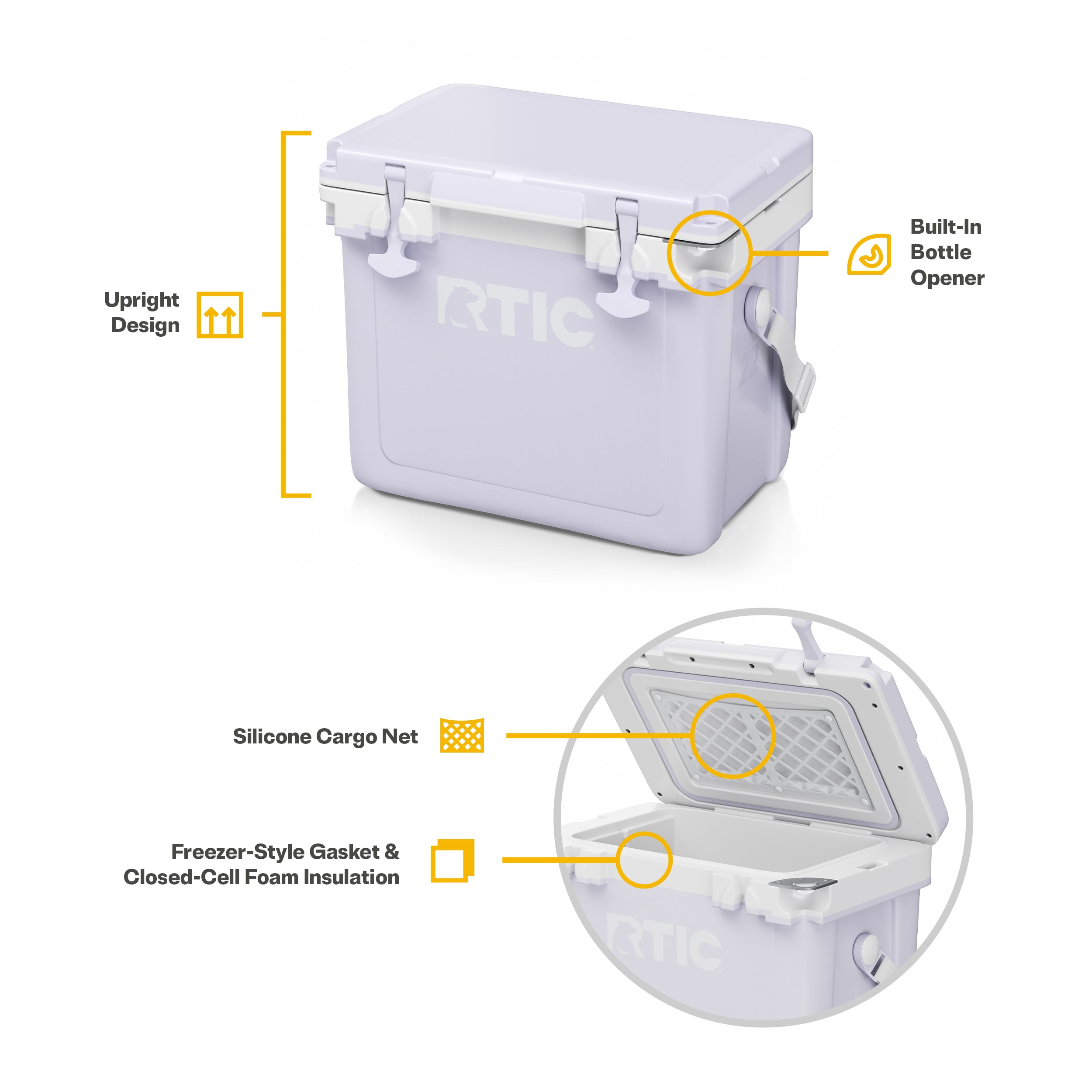 22 QT Ultra-Light Cooler (JK7K)