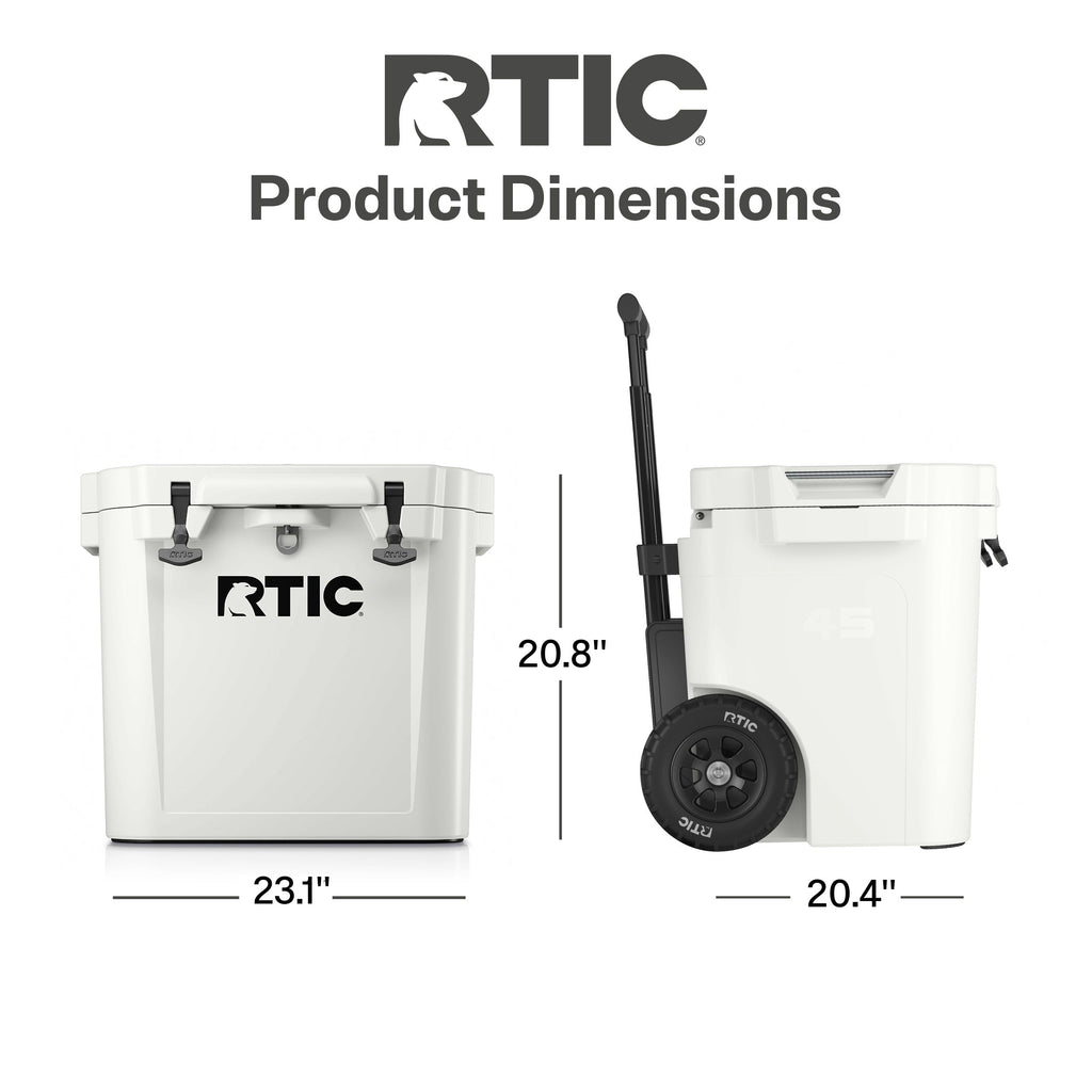 45 QT Ultra-Tough Wheeled Cooler (1OA4)