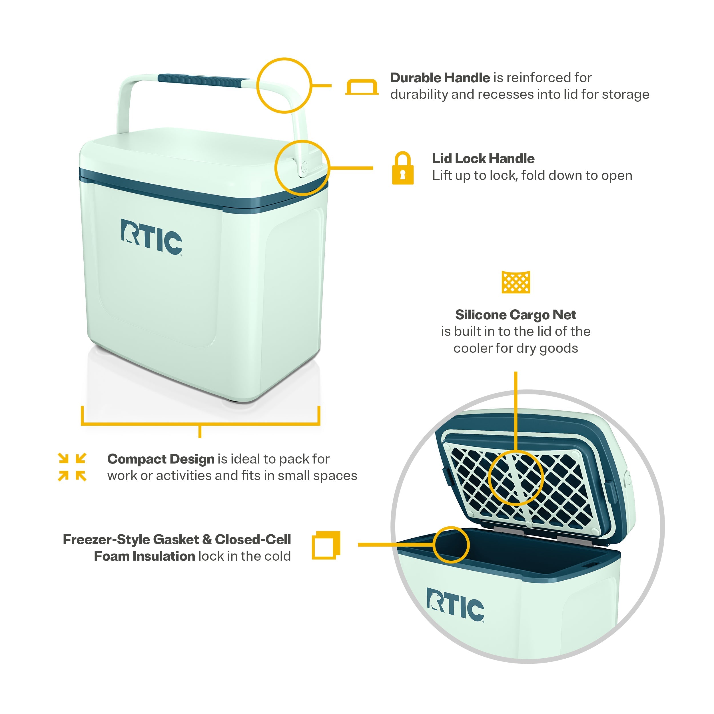 8 QT Road Trip Personal Cooler (T90D)