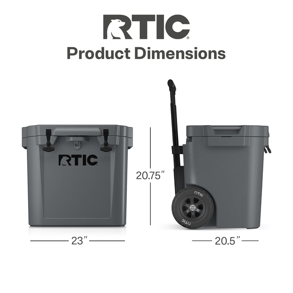 45 QT Ultra-Tough Wheeled Cooler (85D5)