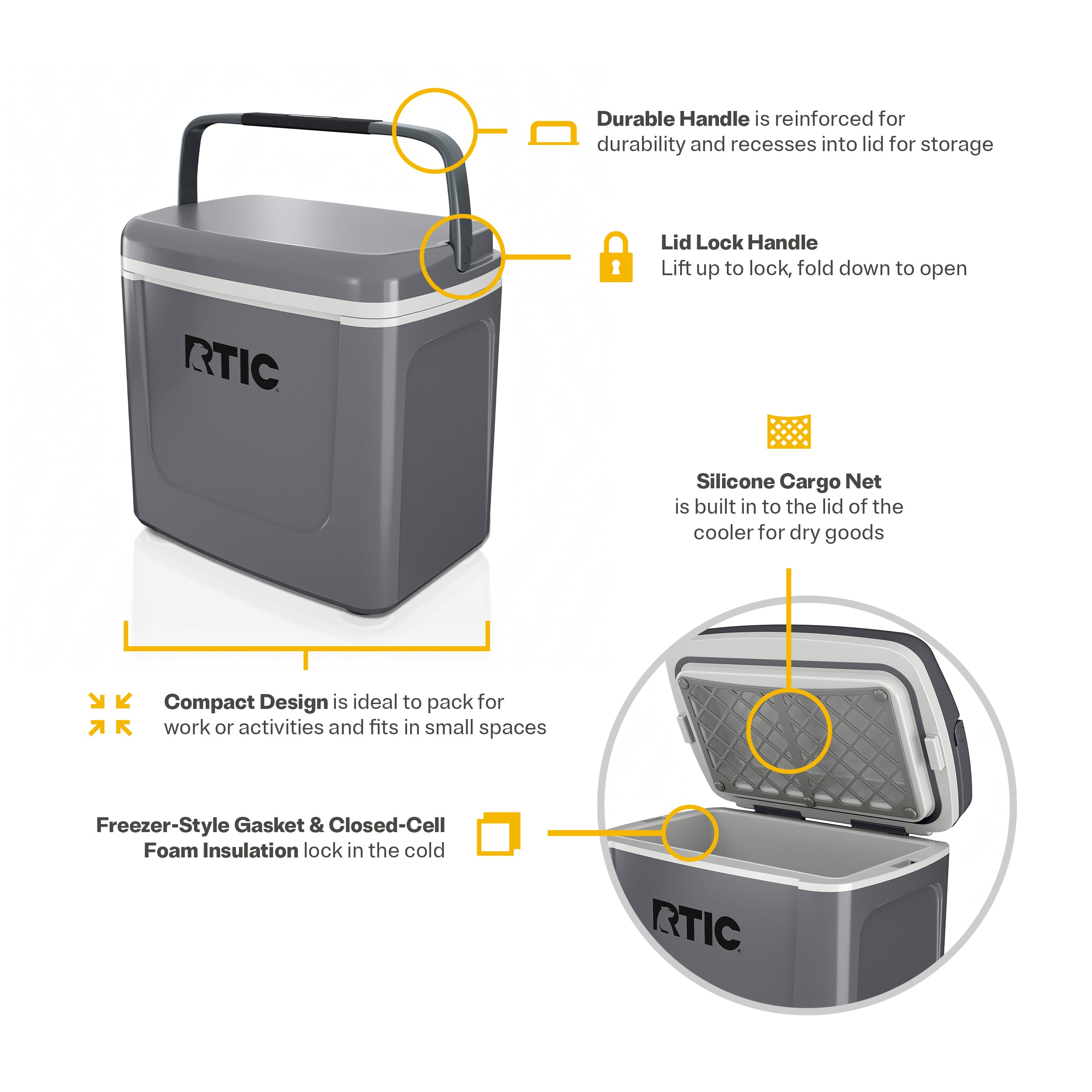 8 QT Road Trip Personal Cooler (C2ST)