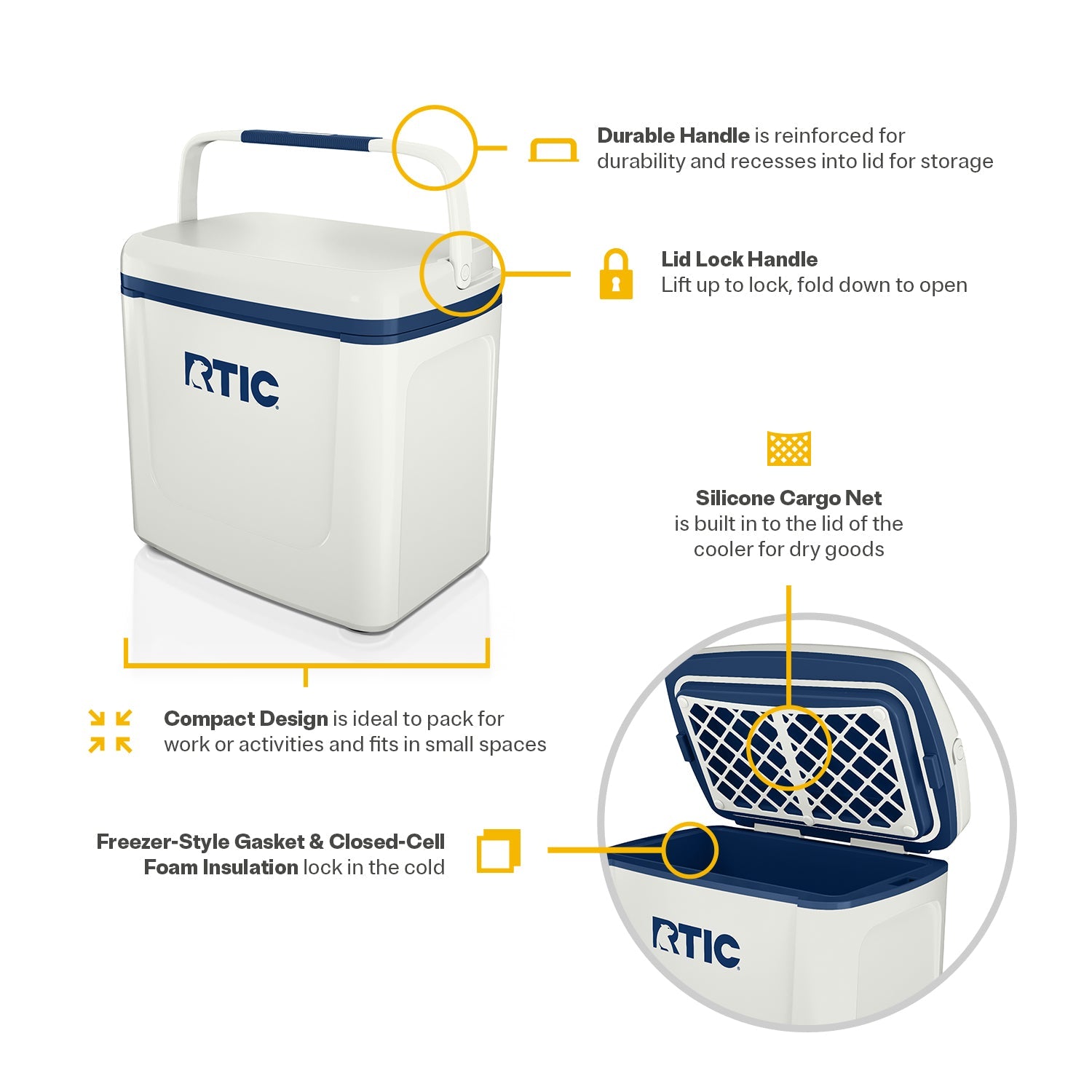 8 QT Road Trip Personal Cooler (T90D)