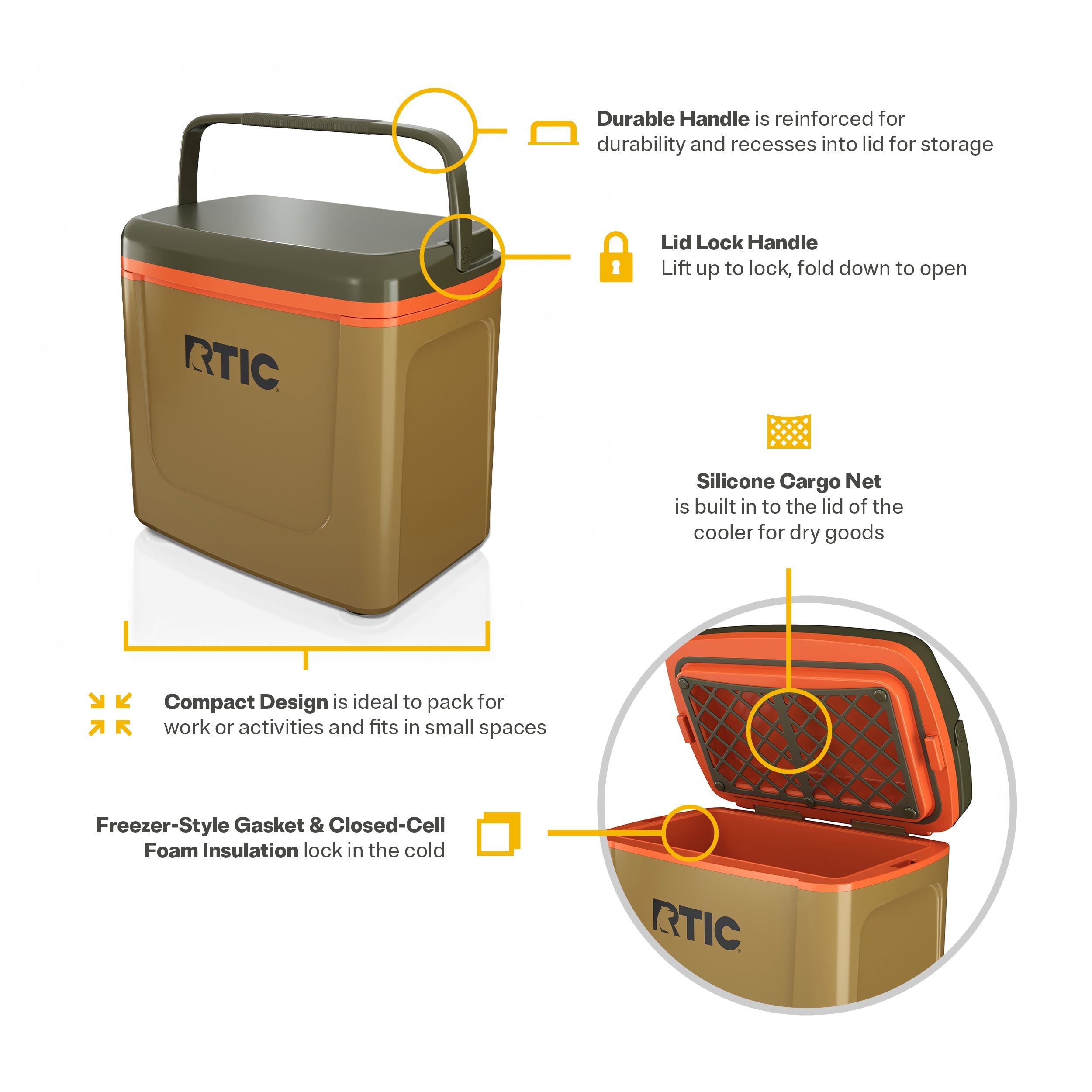 8 QT Road Trip Personal Cooler (C2ST)